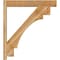Ekena Millwork Merced Block Rough Sawn Outlooker, Western Red Cedar, 6"W x 34"D x 38"H OUT06X34X38MRC05RWR - alternate 3